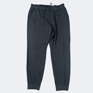 Lululemon ABC Joggers Pants Men's 2XL Obsidian Black Warpstreme LM5AOLS Gym